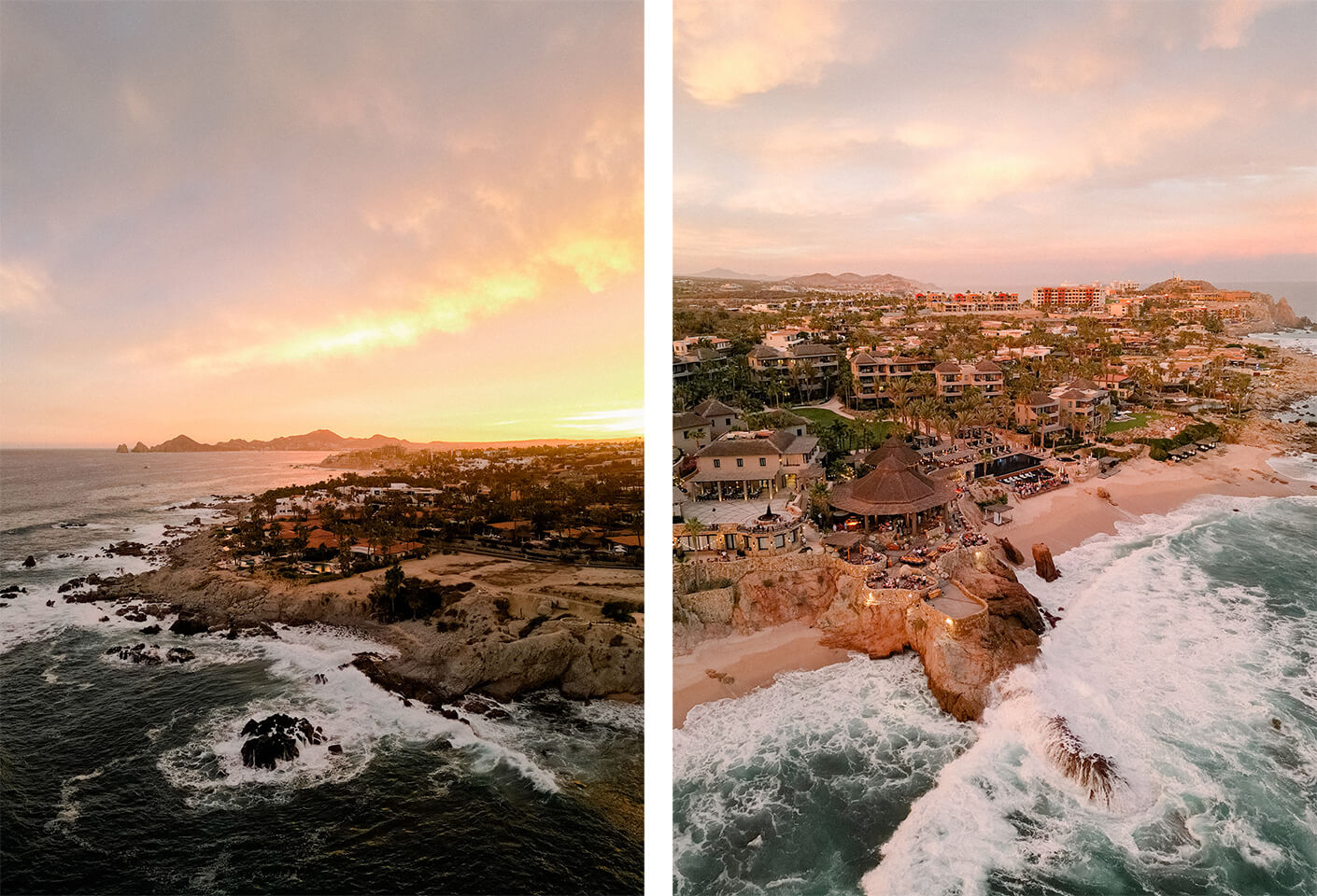 beach wedding ceremony in los cabos