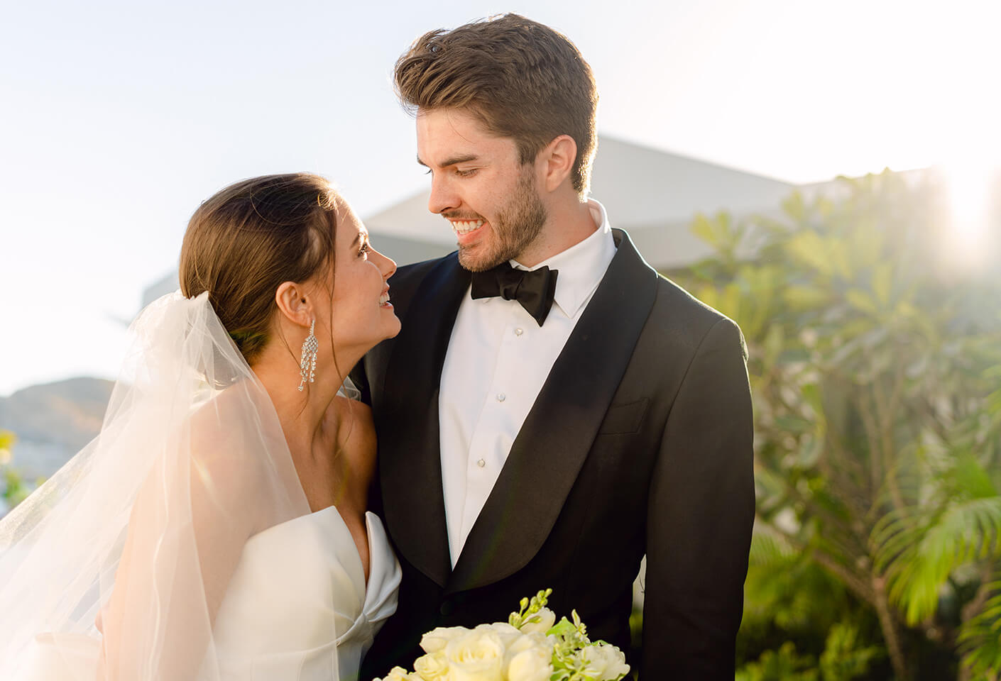 first look wedding day