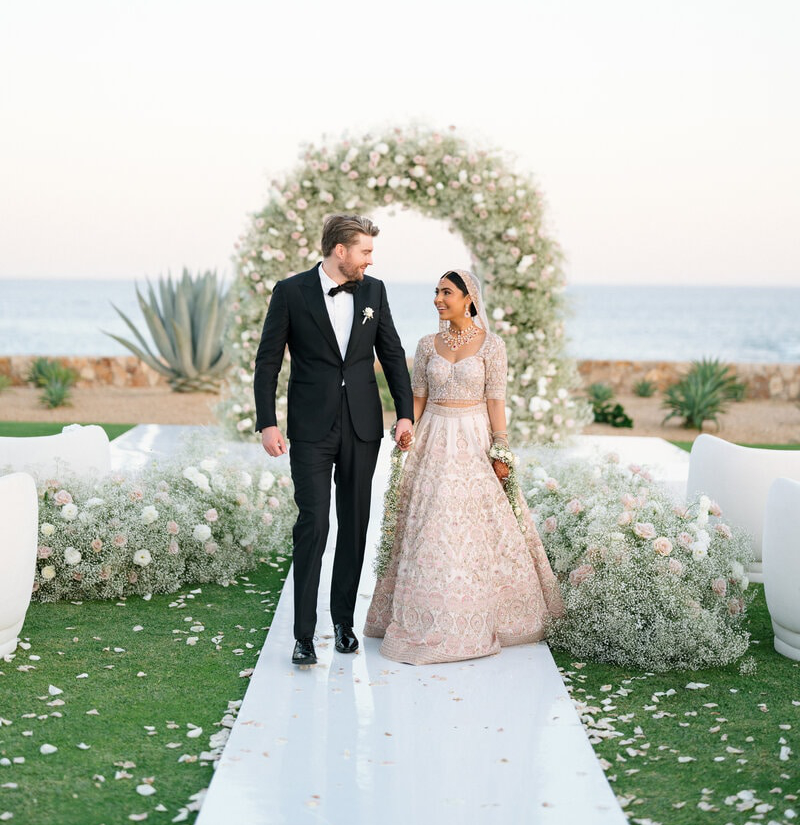 luxury destination wedding at montage los cabos